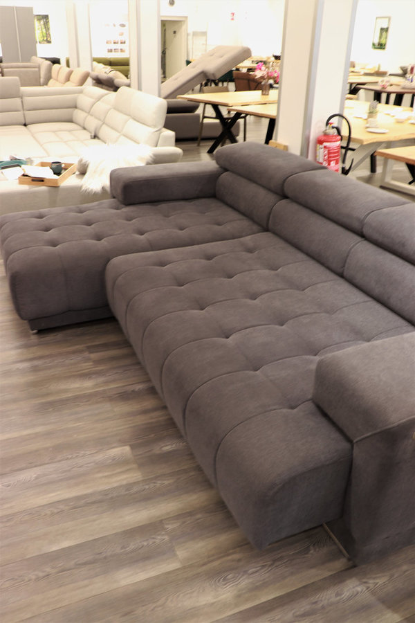 Sofa Beverly  295x180 cm elektrisch ausziehbare Sitzfläche